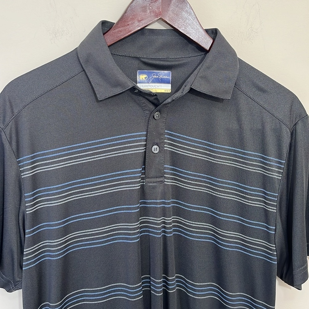 Jack Nicklaus Men’s Short Sleeve Polo Golf Shirt Size Medium - Picture 3 of 7